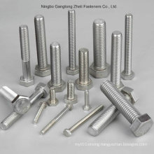 Stainless Steel Bolt & Nut / Carbon Steel Hex Bolt and Nut, Hexagon Bolts and Nuts, DIN933/931, DIN934